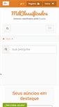 Mobile Screenshot of milclassificados.com